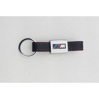 Llavero de Cuero con Logo Metalico BMW M REGALO