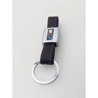 Llavero de Cuero con Logo Metalico BMW M REGALO
