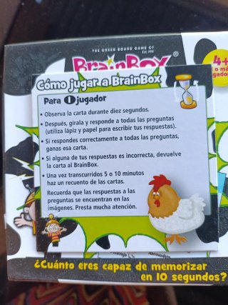 Juego BrainBox En la Granja