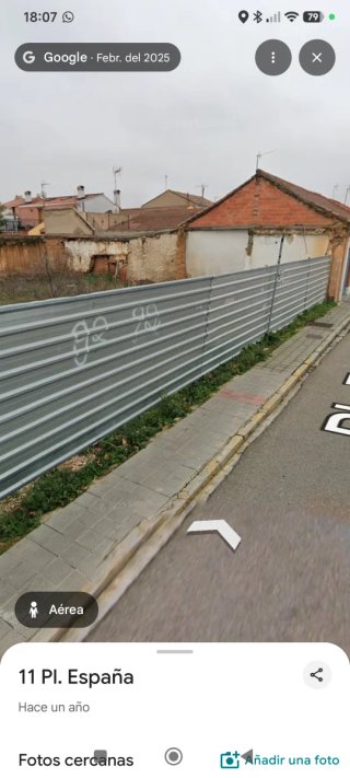 Venta de solar centrico 298m2