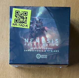 NEMESIS RETALIATION ACRYLIC TOKENS PER ESPANSIONI