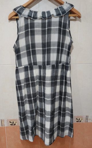 Vestido Pull&Bear  cuadros.