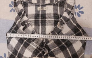 Vestido Pull&Bear  cuadros.