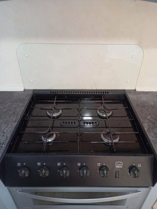 Cocina de gas con horno