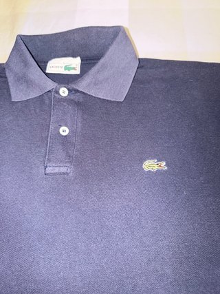 Polo Lacoste Azul Talla L