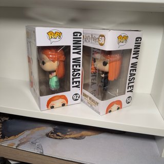 Pack.Funko Pop! Harry Potter Ginny Weasley 92 y 58
