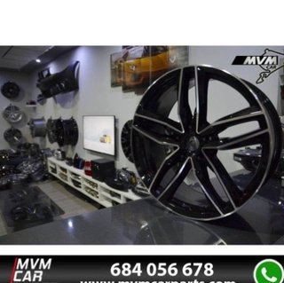 Pack 4 Llantas Audi 20 RS6 Negra AU020