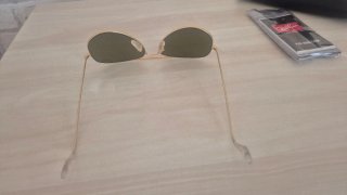 Gafas Ray-Ban Aviator Azul Dorado. RB 3025 112/17.