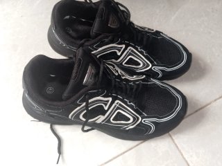 Zapatillas Dior B30 Negras y Blancas