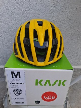 Casco Kask Valegro Amarillo