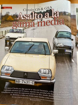 Revista Citroen GS & GSA Clasicos Populares N6