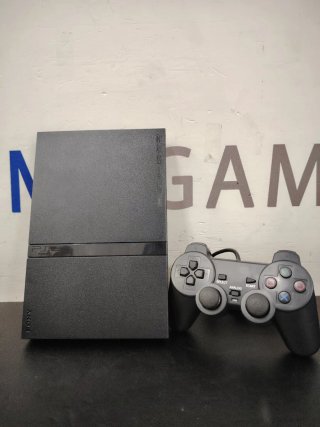 PS2 Slim Negra 1 Año Garantía