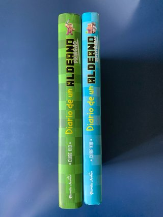 Pack2 libros de el diario de un aldeano pringado