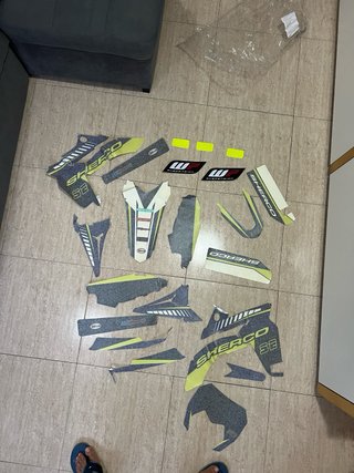 Vendo kit completo de pegatinas para Sherco SE End