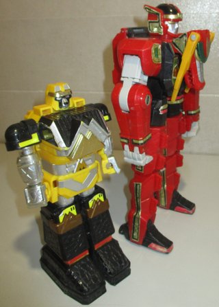 POWER RANGERS RED DRAGON THUNDERZORD + MEGAZORD