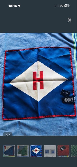 Corbata y pañuelo Hackett nuevos