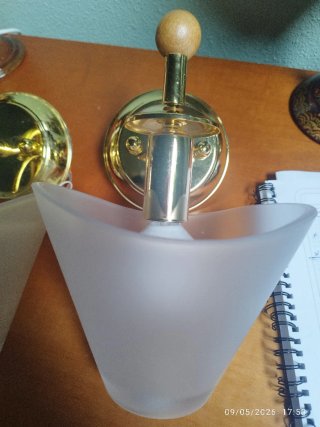Lampade da parete acquistate presso El Corte Inglés