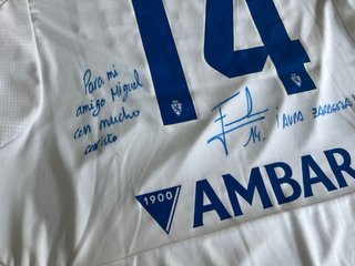 Camiseta Real Zaragoza Francho Copa Rey Talla L