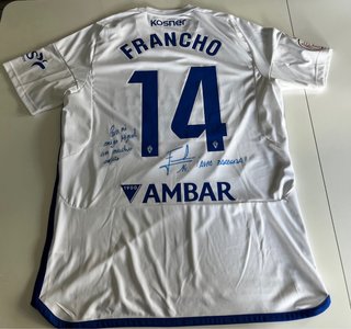 Camiseta Real Zaragoza Francho Copa Rey Talla L