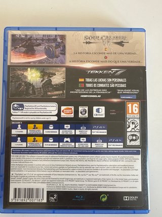 Soulcalibur 6 + Tekken 7 PS4