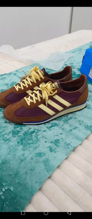 Zapatillas Adidas Marrón/Morado Talla 44