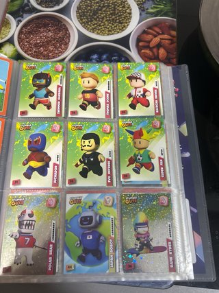 Colección de cartas Stumble Guys