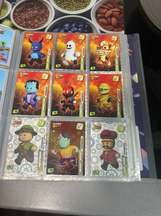 Colección de cartas Stumble Guys