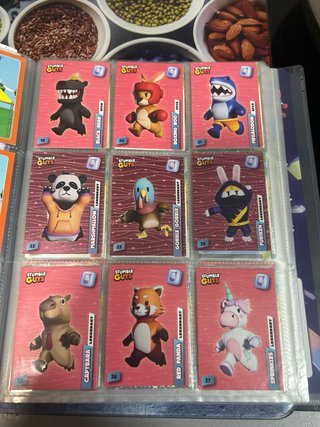 Colección de cartas Stumble Guys