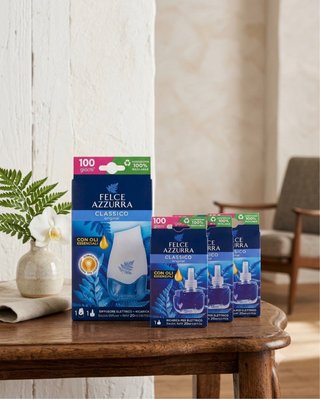 Diffusore elettrico Felce Azzurra + 3 ricariche