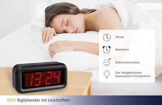TFA Dostmann reloj despertador proyector digital
