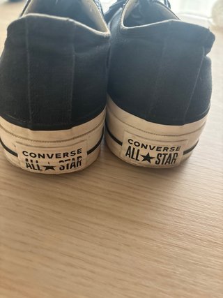 Converse All Star negras y blancas