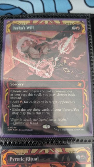 Jeska's Will (V.1) - Carta Magic The Gathering