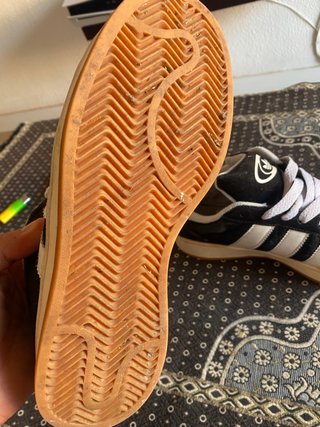 Adidas Campus Talla 42 Negro/Blanco