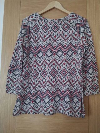 Jersey Stradivarius estampado geométrico