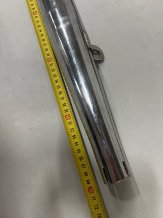 Escape Cromado Original 70cm Detbi antorcha