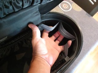 Maletín de viaje Samsonite negro