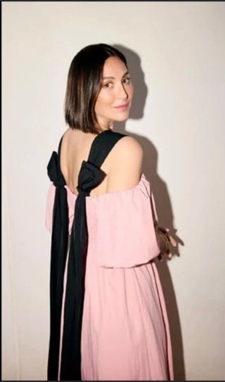 Vestido Pedro del Hierro, Támara Falco Midi Rosa.