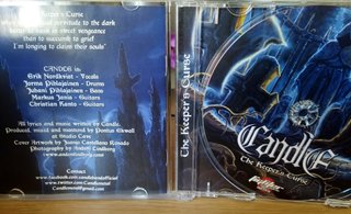 CANDLE – The Keeper's Curse CD Como Nuevo