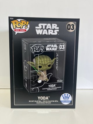 Funko Pop Die-Cast Yoda with Lightsaber 03 Regular