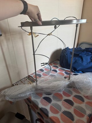 Lámpara de salón metal