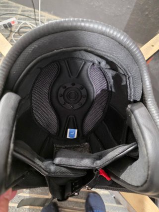 Casco Moto Negro Talla L