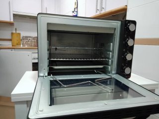 Horno eléctrico negro Mandine