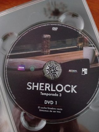 Sherlock BBC DVD 1ª, 2ª y 3ª Temporada
