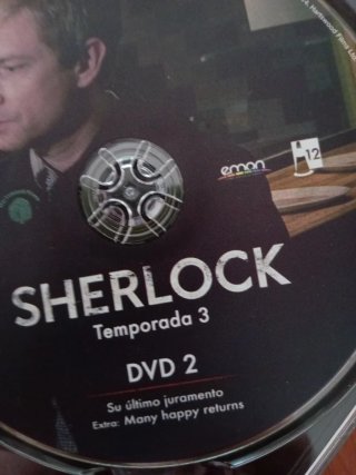 Sherlock BBC DVD 1ª, 2ª y 3ª Temporada
