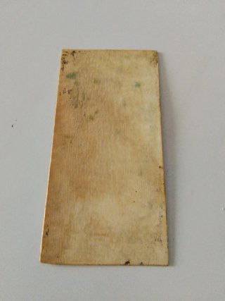 14 placas de piano 10x1,2 cm en hueso