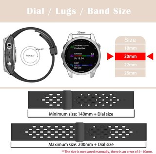 Cinturino magnetico sportivo in silicone Garmin