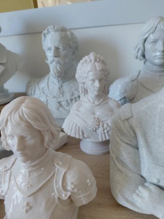 Statue personalizzabili con volto