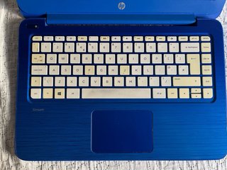 Portátil HP Azul Real