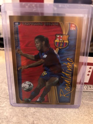 Carta Futbol Ronaldinho Barcelona 2003-04