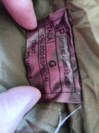 Chaleco militar camuflaje para frío